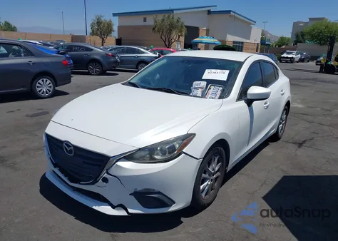 2016 Mazda Mazda3 I Sport из США, поврежденный, VIN JM1BM1U75G1304116